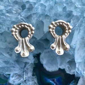 Tawapa Silver Fleur Eyelet Plugs 0 gauge 0g 8mm